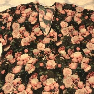 Show Me Your Mumu Rose Print Tunic